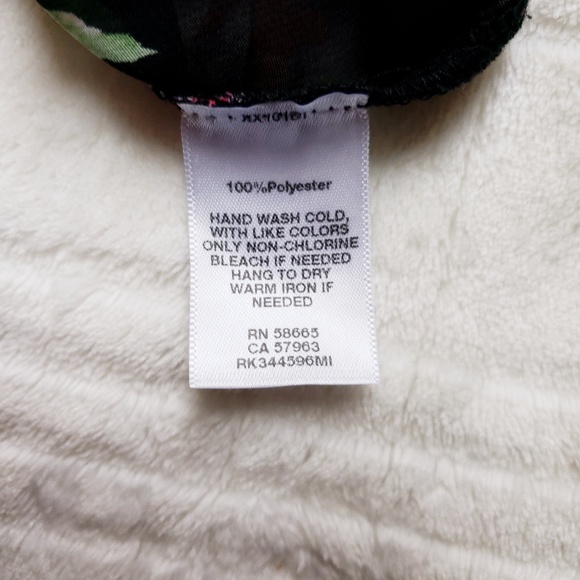 Free Press Long Sleeve Floral Ruffle Blouse XS - Picture 7 of 8